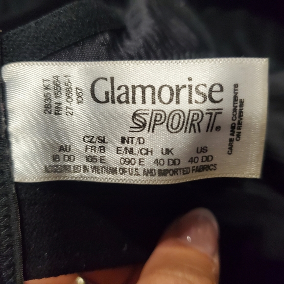 Glamorize Sports Bra 40DD - Picture 3 of 3